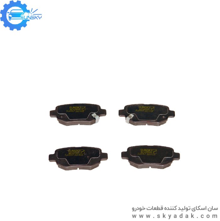 لنت عقب دیسکی ليفان SunSky RS Low Metallic x60 - Image 1