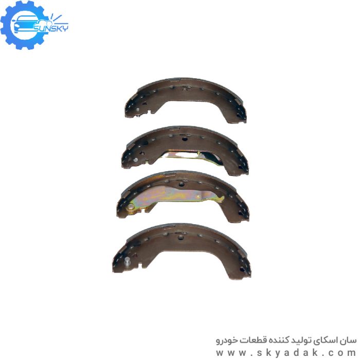 101362-02 لنت عقب کفشکی کارا با اهرم SunSky RS Low Metallic - Image 1