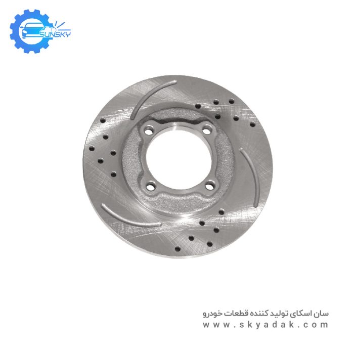 ديسک جلو pro plus پرايد(سوراخ شده) SunSky - Image 2