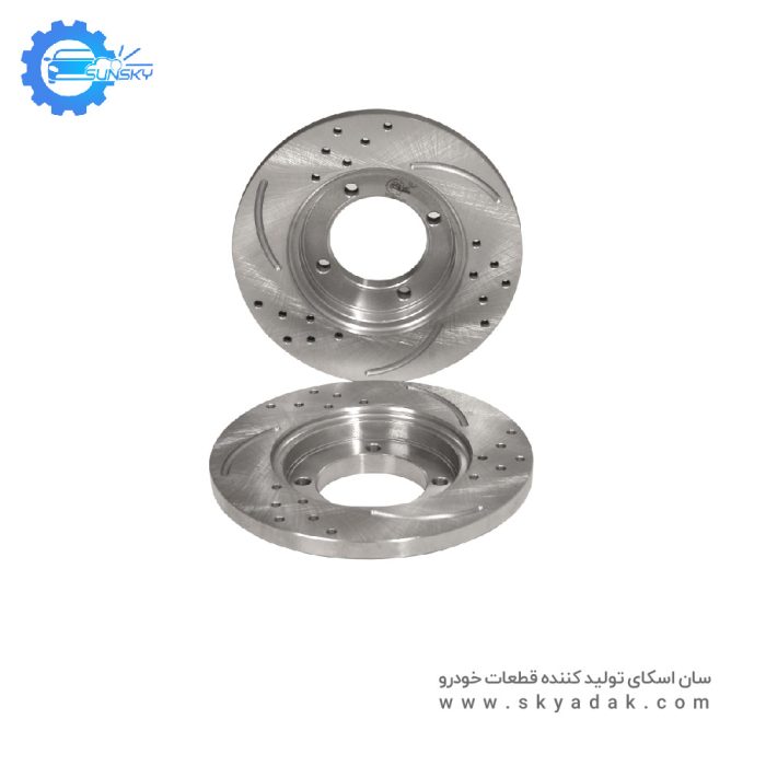 ديسک جلو pro plus پرايد(سوراخ شده) SunSky - Image 3