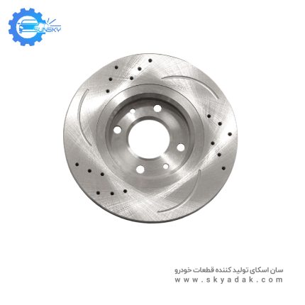 ديسک جلو pro plus سمند ماندو(سوراخ شده) SunSky MF