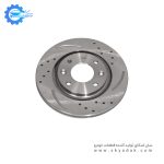 ديسک جلو pro plus پژو 206 تيپ 5(سوراخ شده) SunSky - Image 2