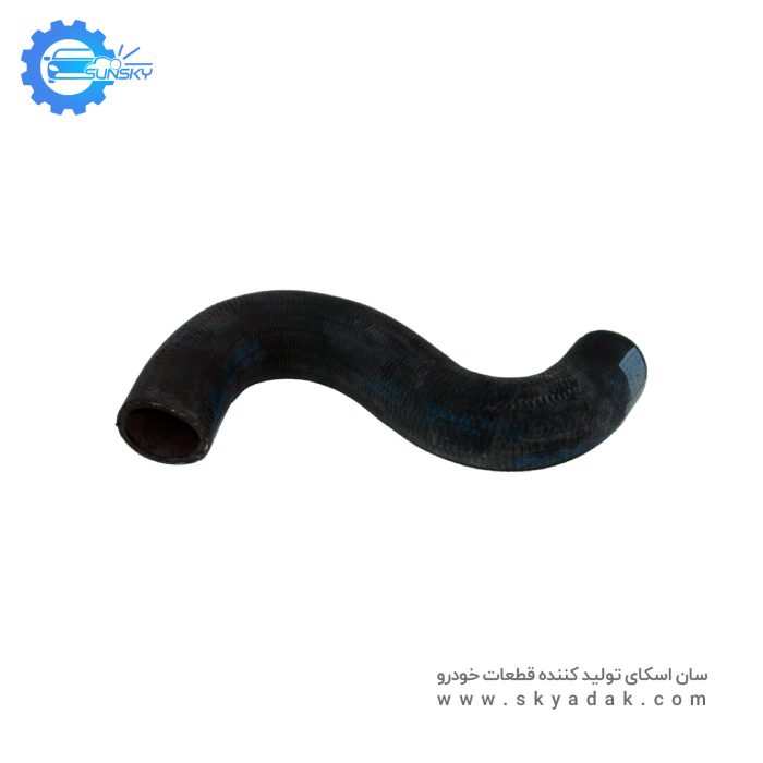 160253-01 شیلنگ ورودی آب رادیاتور پژو 206 تیپ 2و3 SUNSKY EPDM - Image 1